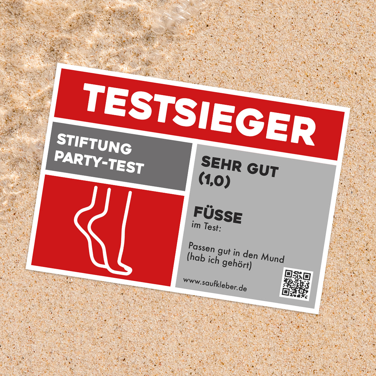SaufKleber® | Testsieger